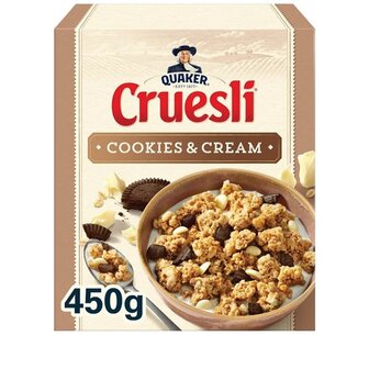 Quaker Cruesli Cookies &amp; Cream