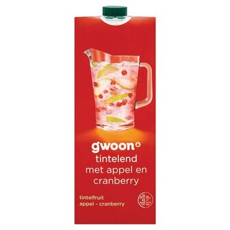 Gwoon Tintelfruit framboos/Cranberry