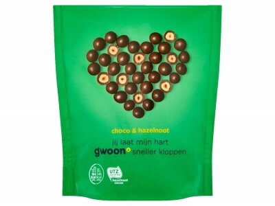 Gwoon Choco&#039;s Hazelnoot 200gr