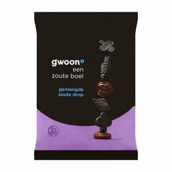 Gwoon Gemengde Zoute Drop 400gr