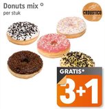 Donuts Mix 3+1 gratis_