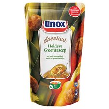 Unox Soup in zak groentesoep