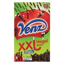 Venz Chocoladehagel puur XXL