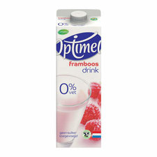 Optimel drinkyoghurt framboos 1L