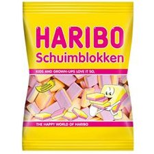 Haribo Schuimblokjes 120gr