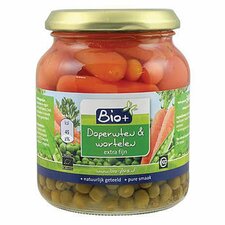 Bio+ Doperwten  wortel