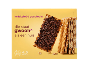 Gwoon Knackebrod Goudbruin