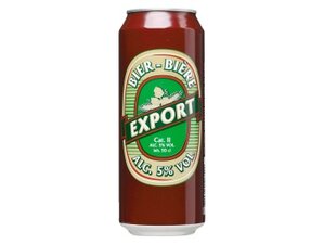 Export bier blik 50cl