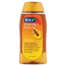Bio+ bloemenhoning knijpfles 350 gr