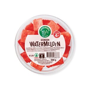 Spar watermeloen blokjes